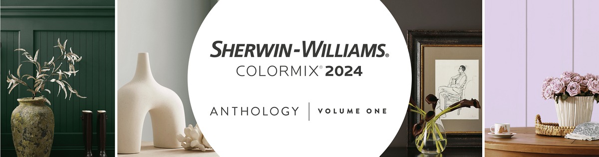 Sherwin-Williams® Colormix 2024 Anthology Volume One.
