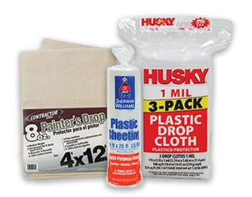 Drop Cloths & Plastic Sheeting