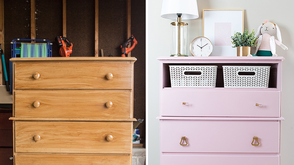 How To Modernize A Dated Dresser Sherwin Williams