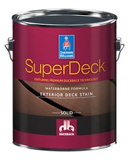 SuperDeck® Exterior Waterborne Solid Color Deck Stain