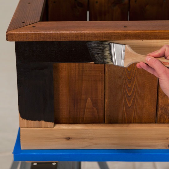 Paint and Stain a Bench SherwinWilliams Project Center