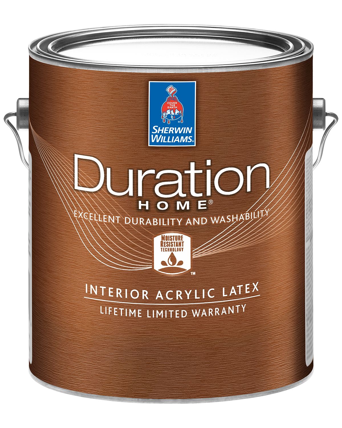 650096498 Duration Home Interior Acrylic Latex Matte High Reflective White 1 Gallon Parent