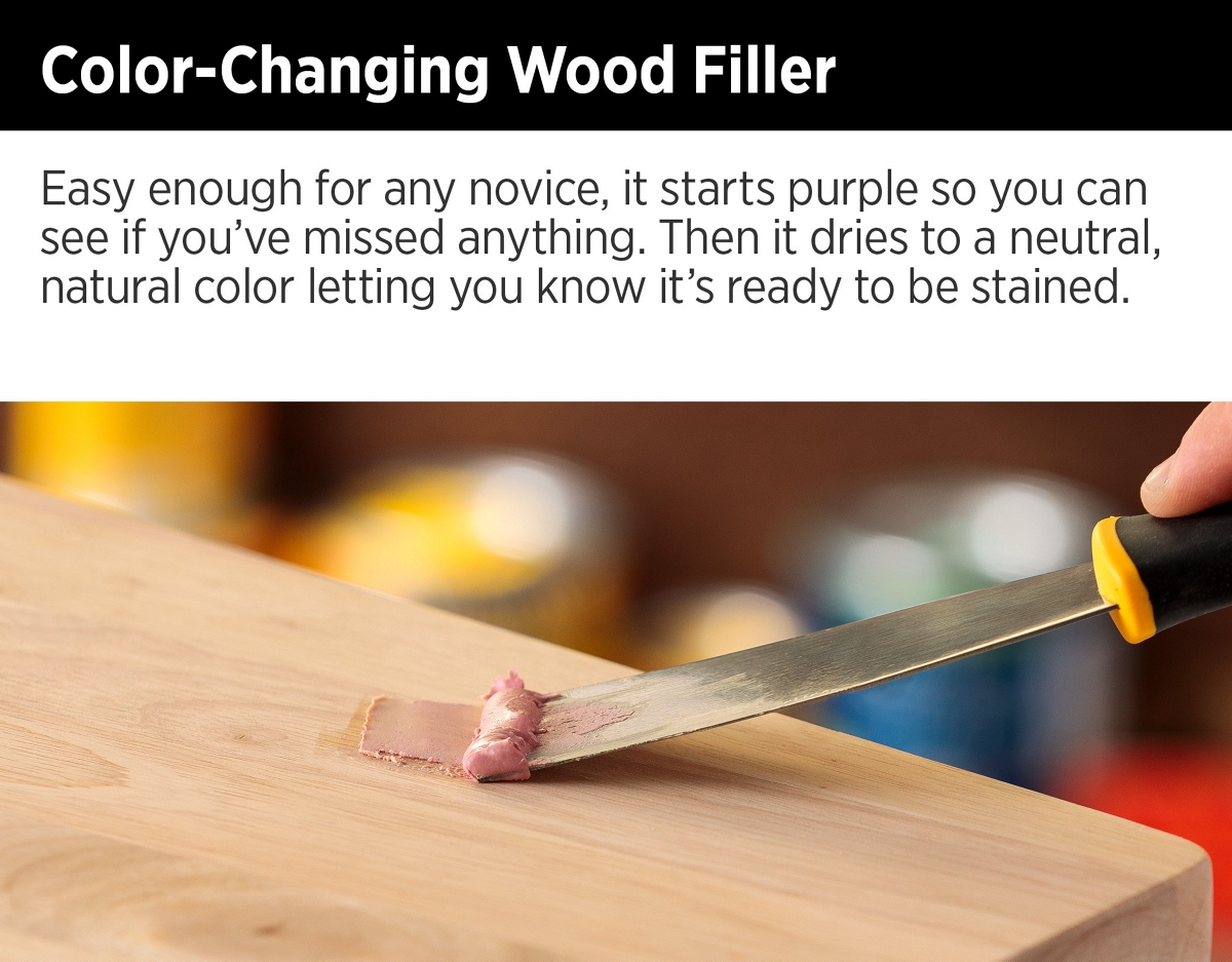 Minwax® Stainable Wood Filler - Sherwin-Williams