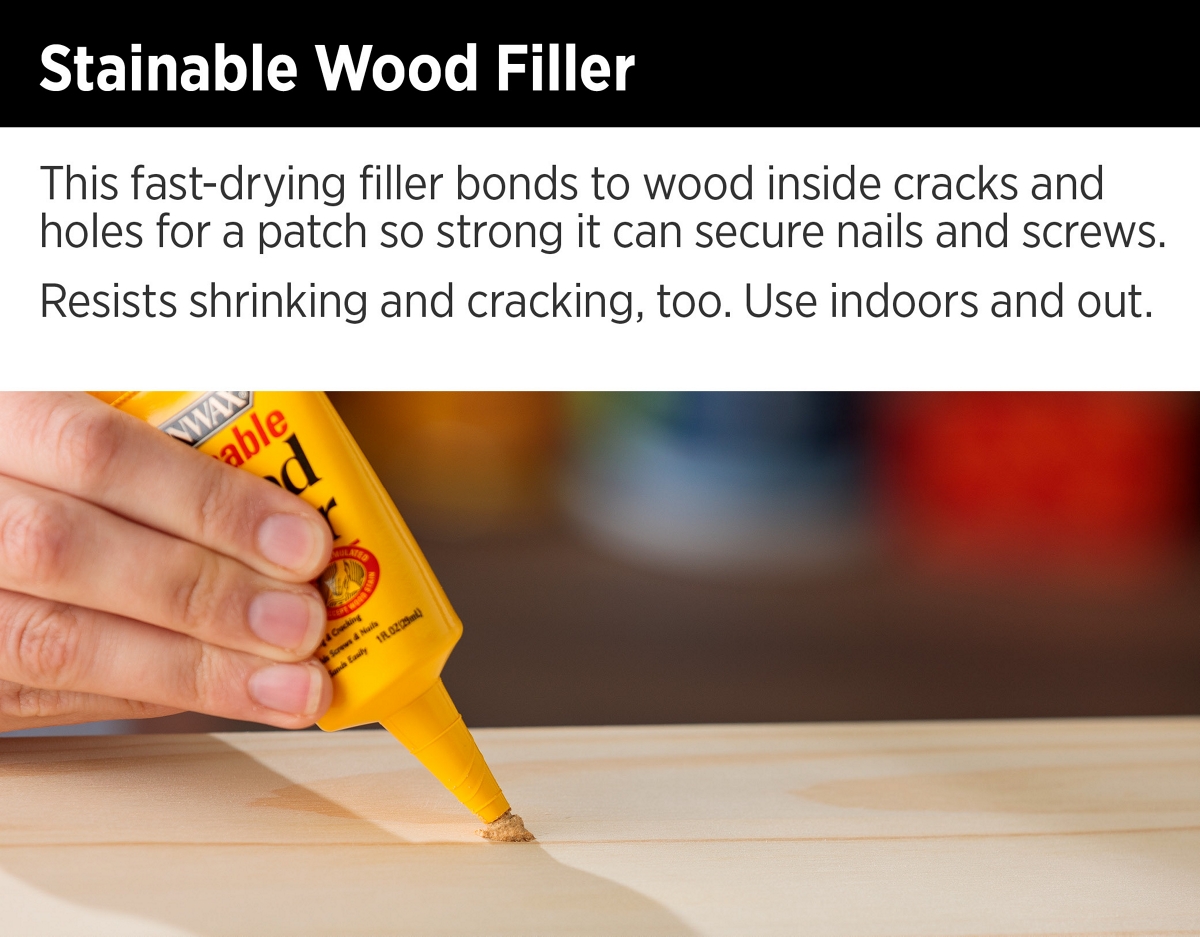 Minwax® Stainable Wood Filler SherwinWilliams