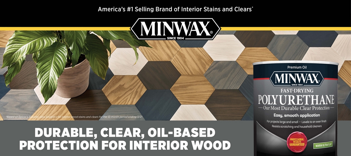 Minwax Fast-Drying Polyurethane Clear Gloss Oil-based Polyurethane