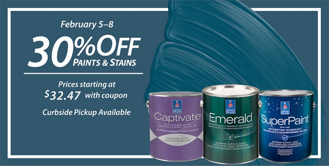Special Offers from Sherwin Williams Save Today