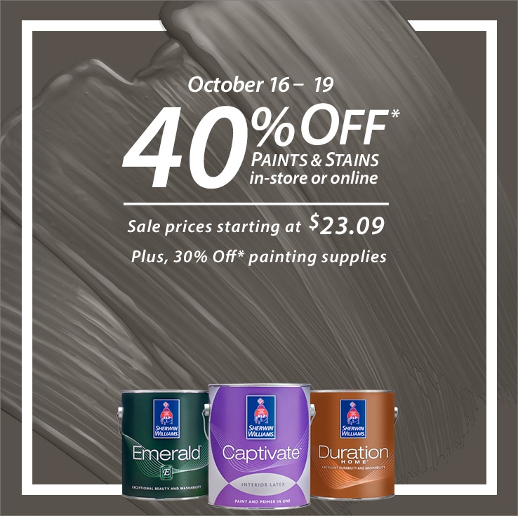 SherwinWilliams Coupons and Sales. Print a Coupon and Save Today.