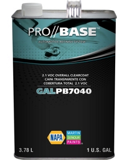 Pro/BASE™ 2.1 VOC Natonal Rule Overall Clearcoat Product Image