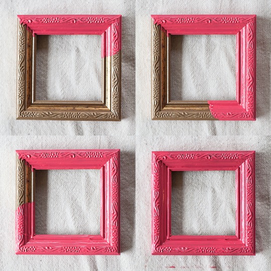 Featured image of post Diy Painting Old Picture Frames / Diy hand distressed painted picture frames: