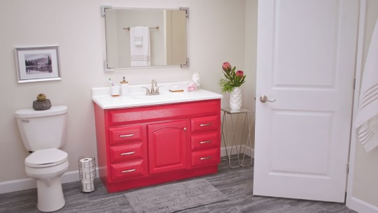 How To Paint Bathroom Vanity Cabinets Sherwin Williams - Sherwin Williams Bathroom Vanity Paint Colors