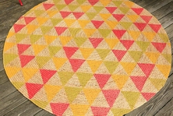 How to paint an outdoor rug