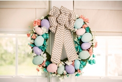 Easter egg wreath project