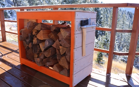 Firewood Storage Rack