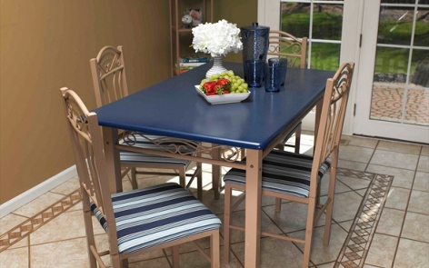 Chairs Furniture Spray Paint Projects, Painted Dining Table Top Ideas
