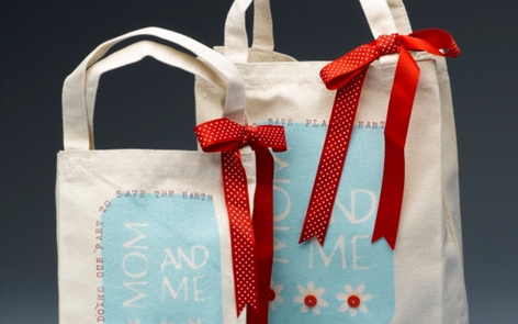 Mom & Me Canvas Bags
