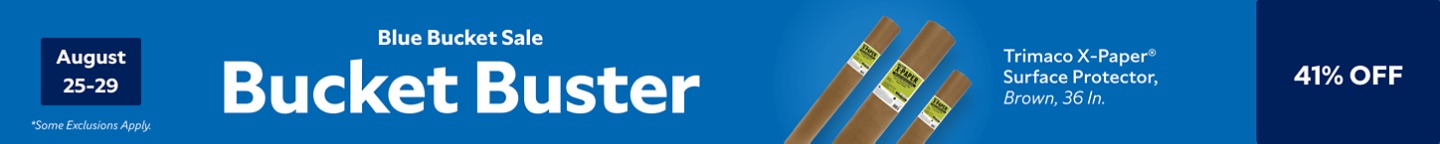 Bucket Buster Trimaco X-Paper® Surface Protector, Brown, 36 in. 41% off. August 25-29.