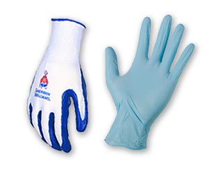 painting latex gloves