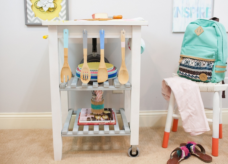 Dorm Kitchen Cart, Furniture, Spray Paint Projects Krylon