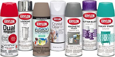 krylon chalky finish spray paint