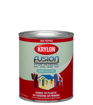 krylon paint plastic fusion brush surfaces spray outdoor painting superb quart colors introduces type wood interest newsonair