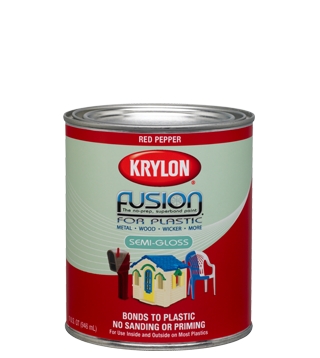 Can You Paint Pvc Pipe With Latex Paint Krylon Introduces The First Brush On Paint For Plastic Fusion For Plastic Krylon