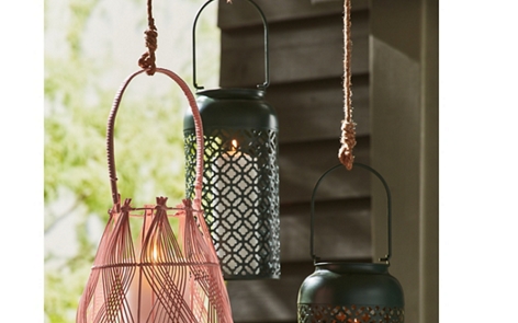 Hanging Garden Lanterns