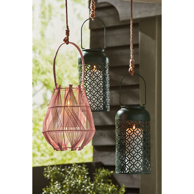 Hanging Garden Lanterns Project, Home Décor Spray Paint Projects Krylon