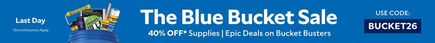 Last Day. The Blue Bucket Sale. 40% OFF Supplies | Epic Deals on Bucket Busters. Use code BUCKET26. *Some exclusions apply.