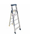 Werner LEANSAFE X3 Aluminum 3-in-1 Multi-Position Ladder