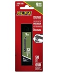 Olfa 9mm Black Ultra-Sharp Snap-Off Blades