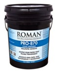 Roman PRO-870 Heavy Duty Clear Strippable Wallcovering Adhesive