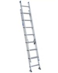 Werner D1300-2 Series Type I Aluminum D-Rung Extension Ladder