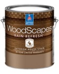 WoodScapes Rain Refresh Exterior House Stain with Self-Cleaning Technology