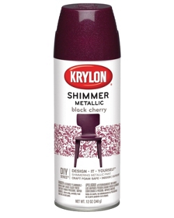 shimmer metallic krylon paint