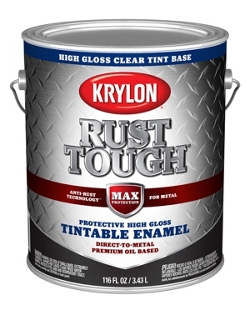Rust Tough® with Anti-Rust Technology™  Rust Preventative Brush-On Tintable Enamel