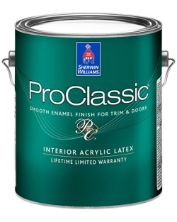 Proclassic Waterborne Interior Acrylic Enamel Sherwinwilliams