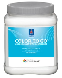 Color To Go Paint Color Sample Sherwin Williams