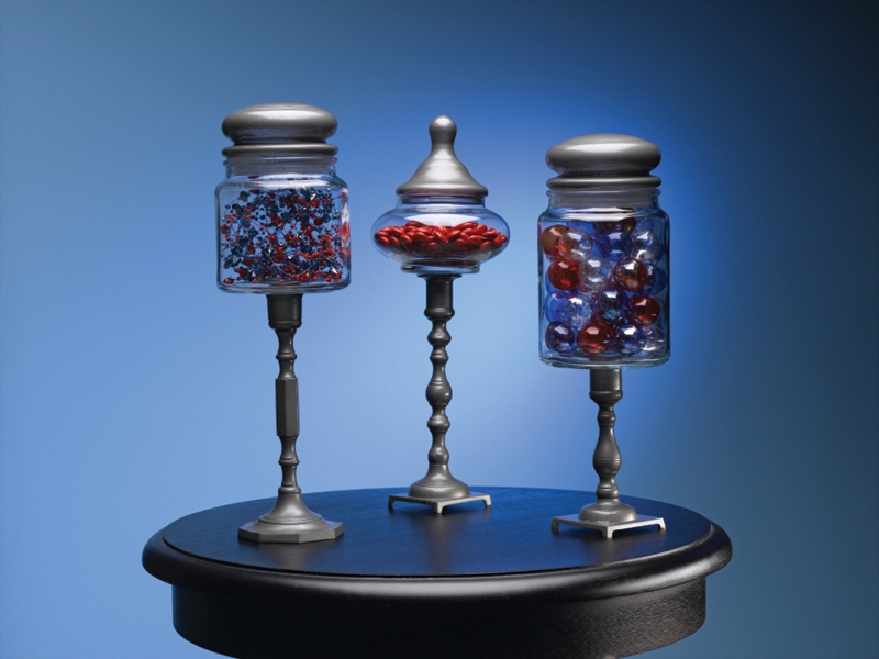 Patriotic Pedestal Jar Project, Summer Spray Paint Projects Krylon