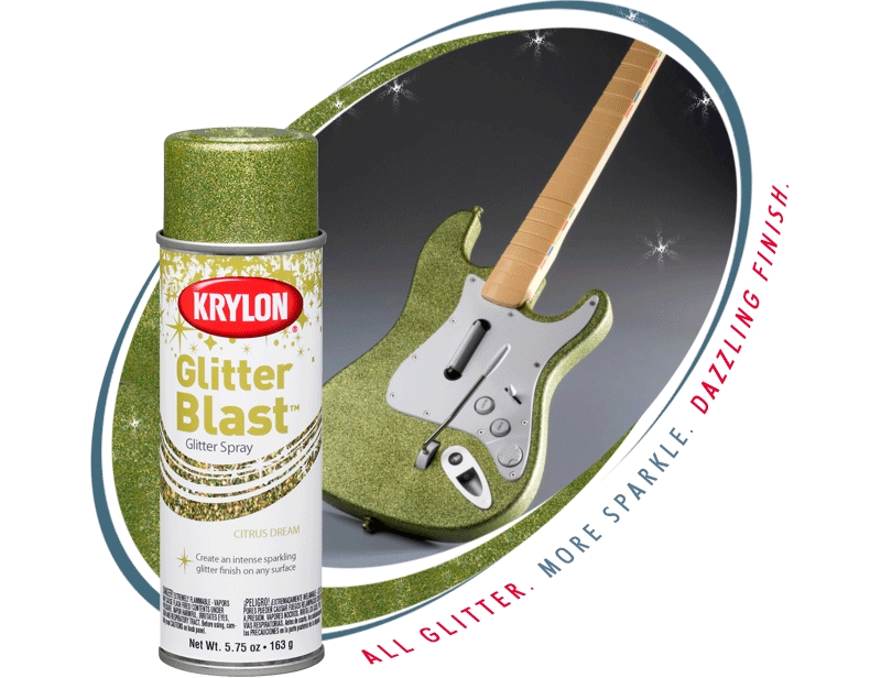 Krylon Glitter Blast Glitter Spray Paint Krylon