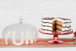 Personalized Cake Stand & Lid