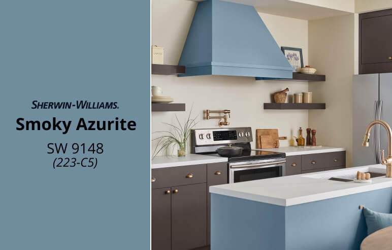 Smoky Azurite SW 9148