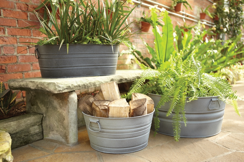 Tub Planter Project, Outdoor Spray Paint Projects | Krylon