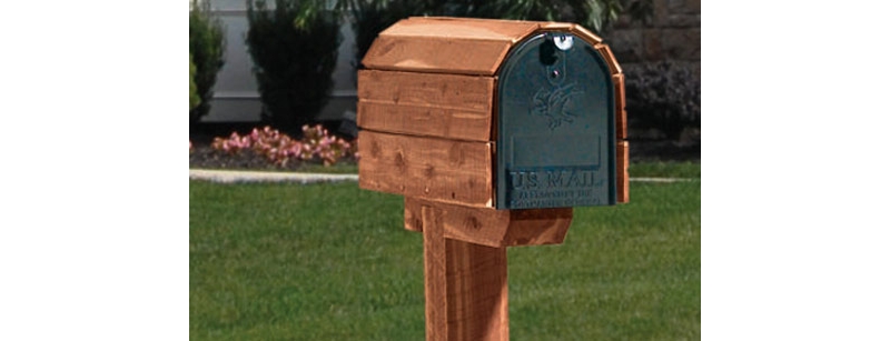 Wooden Mailbox Project Outdoor Spray, Wooden Mailboxes